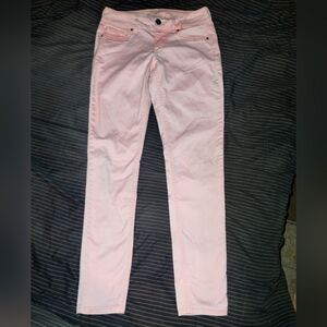 Maurices stretch pant size XS-R pastel pink skinnys Fits Up To Sz Small